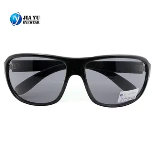 Men Luxury Hight Quality UV 400 Polarized Black Plastic Outdoor Sunglasses